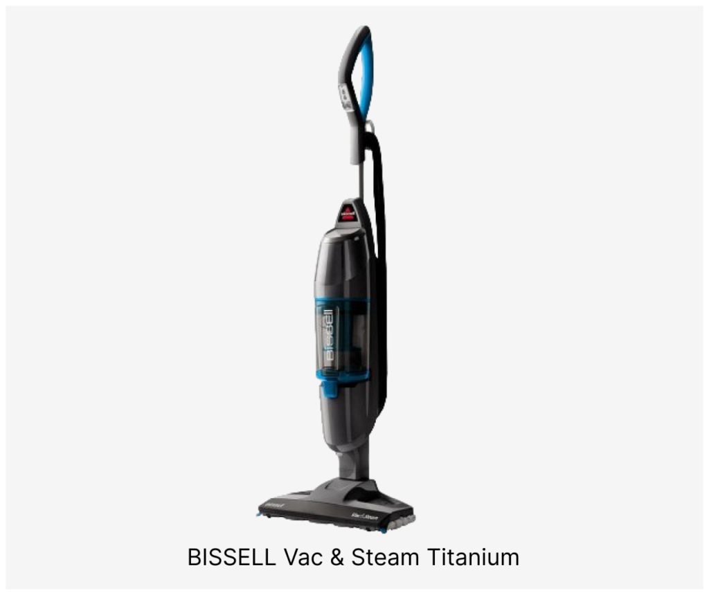 Aspirateur et nettoyeur BISSELL Vac & Steam Titanium